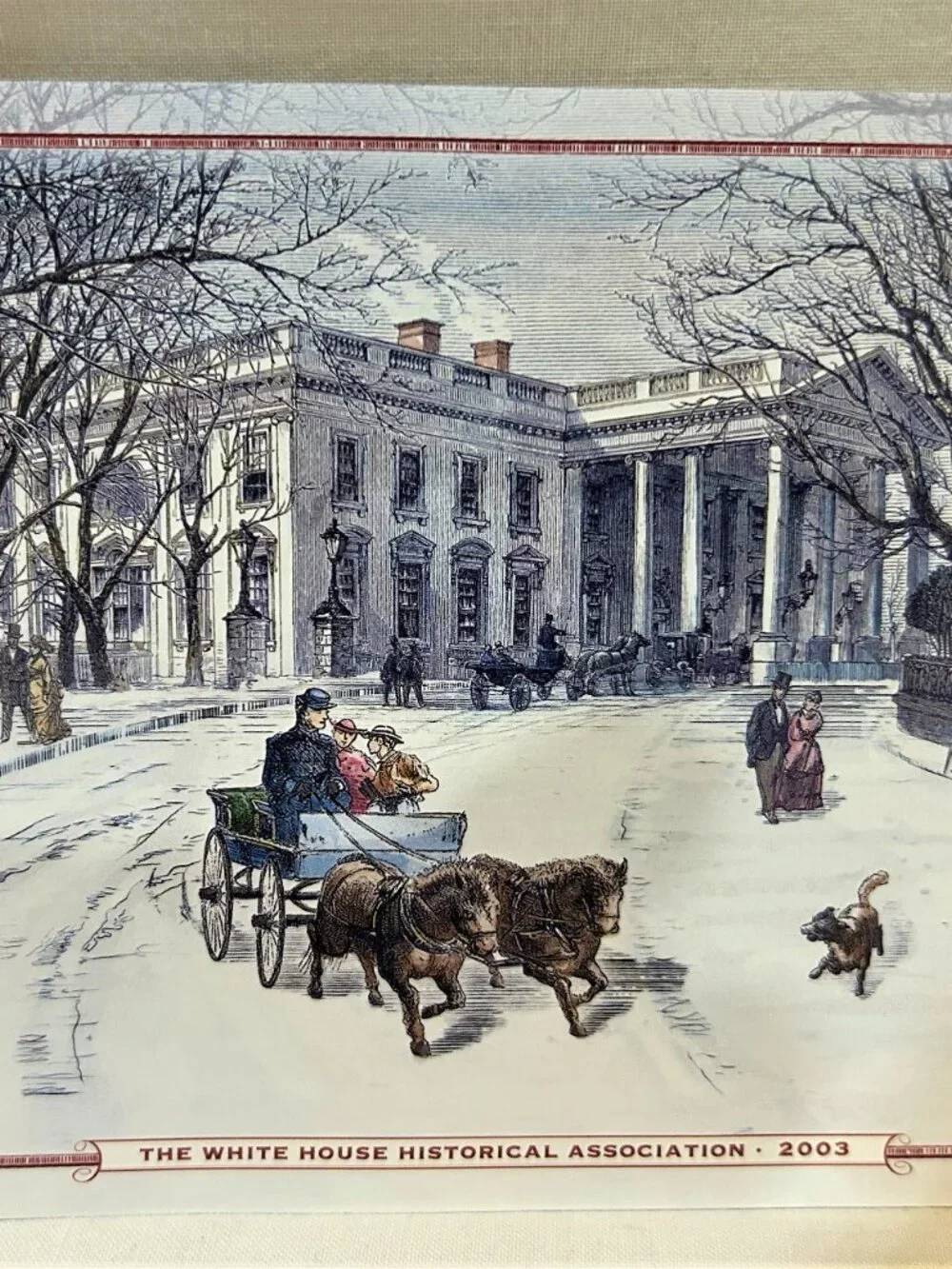 The White House Christmas Ornament Historical Association 2003